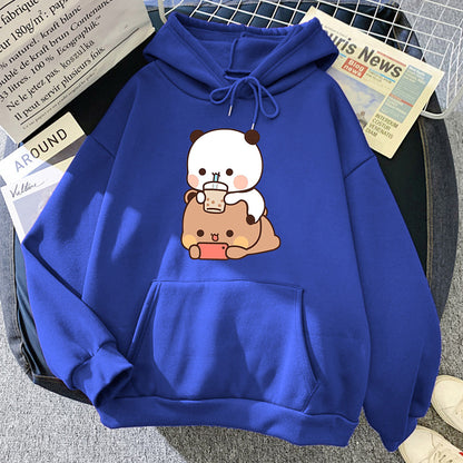 Bubu And Dudu Hoodies For Women Aesthetic Graphic Fun Kawaii