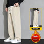 Corduroy Fleece Padded Pants Men's Pants Autumn And Winter