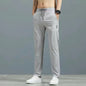 Casual Ice Silk Men's Plus Size Fashion Straight Pants