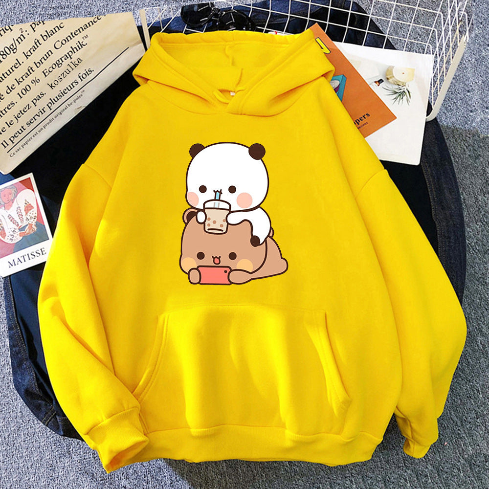 Bubu And Dudu Hoodies For Women Aesthetic Graphic Fun Kawaii