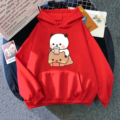 Bubu And Dudu Hoodies For Women Aesthetic Graphic Fun Kawaii